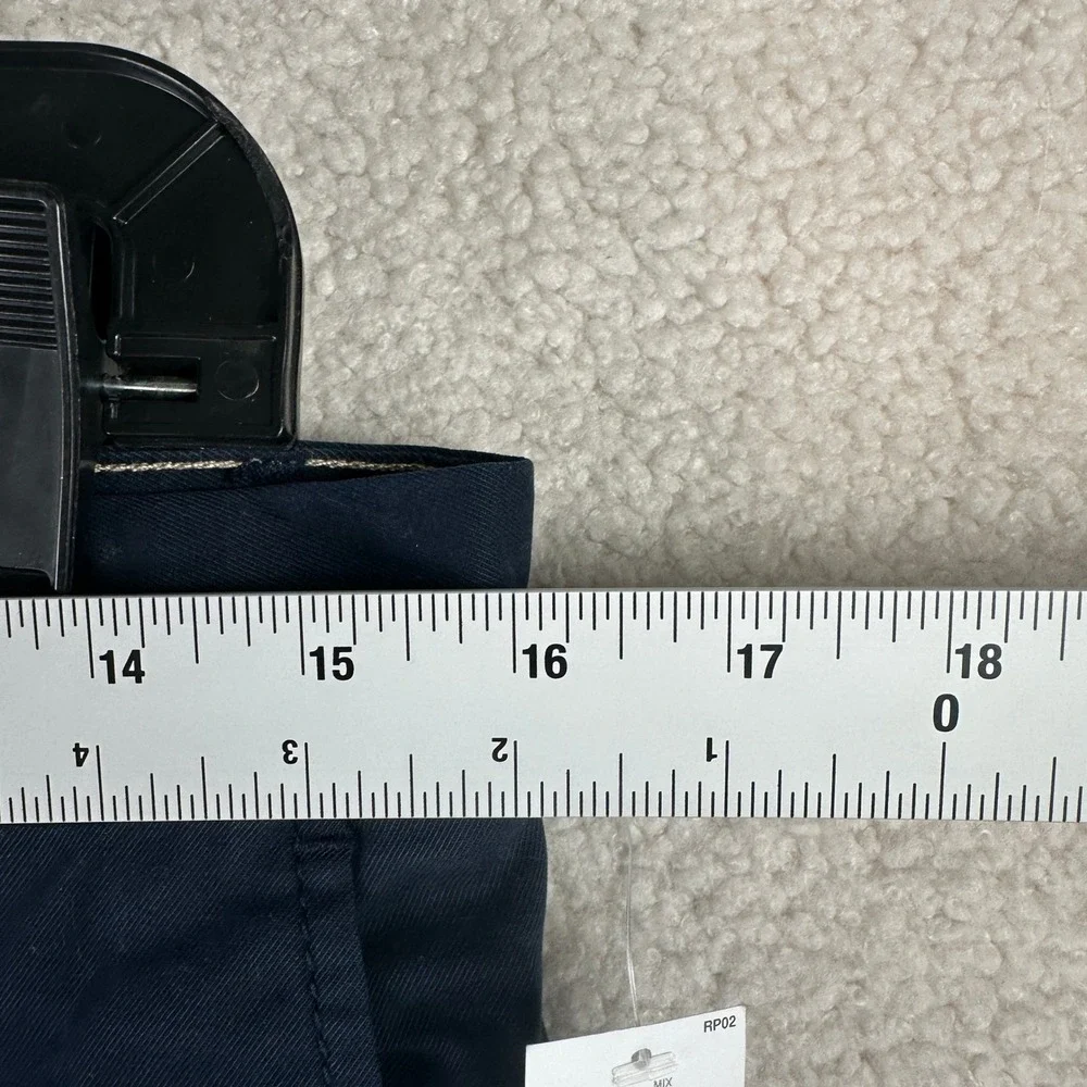 Banana Republic Lived-In Chino Pants Mens 30x30 Navy Athletic Fit Tapered New